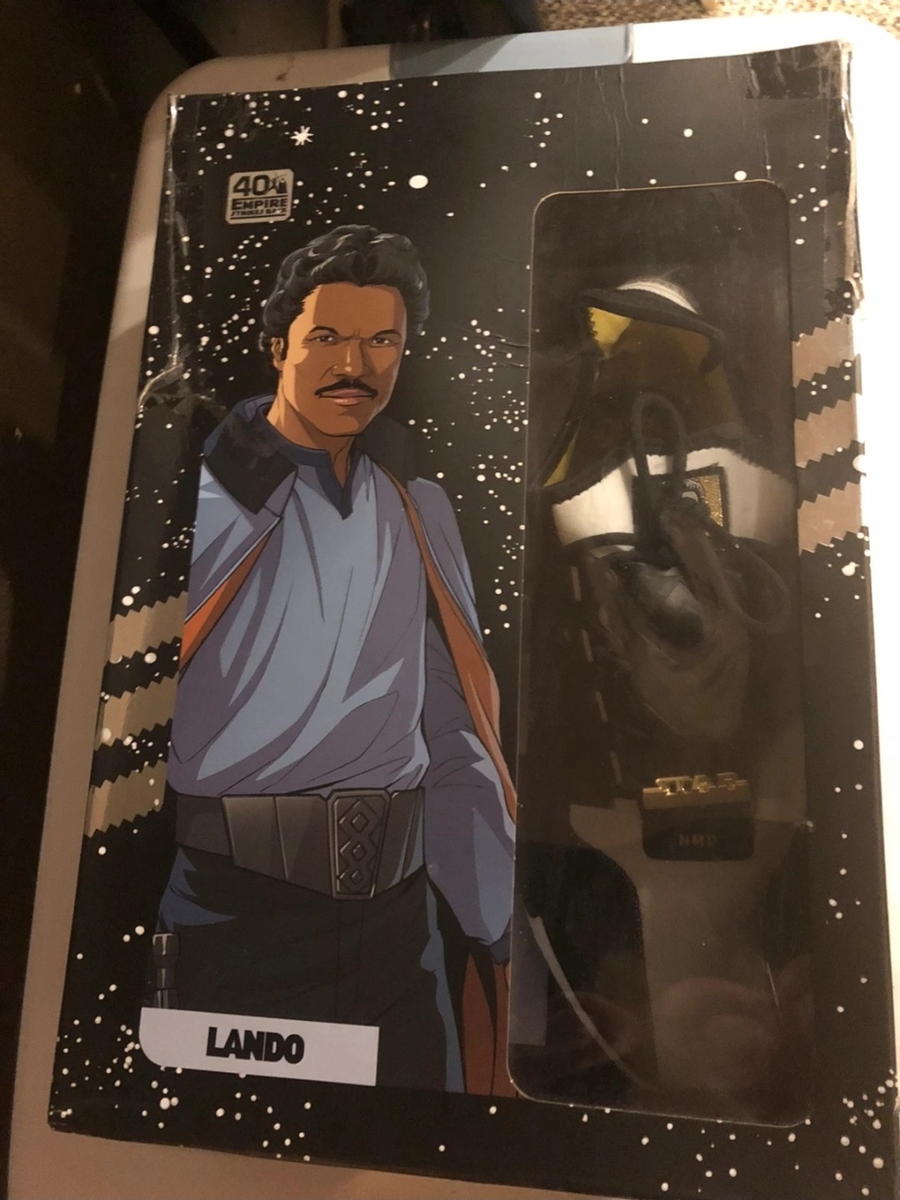 Star Wars Lando Figure - Black, Blue, Brown